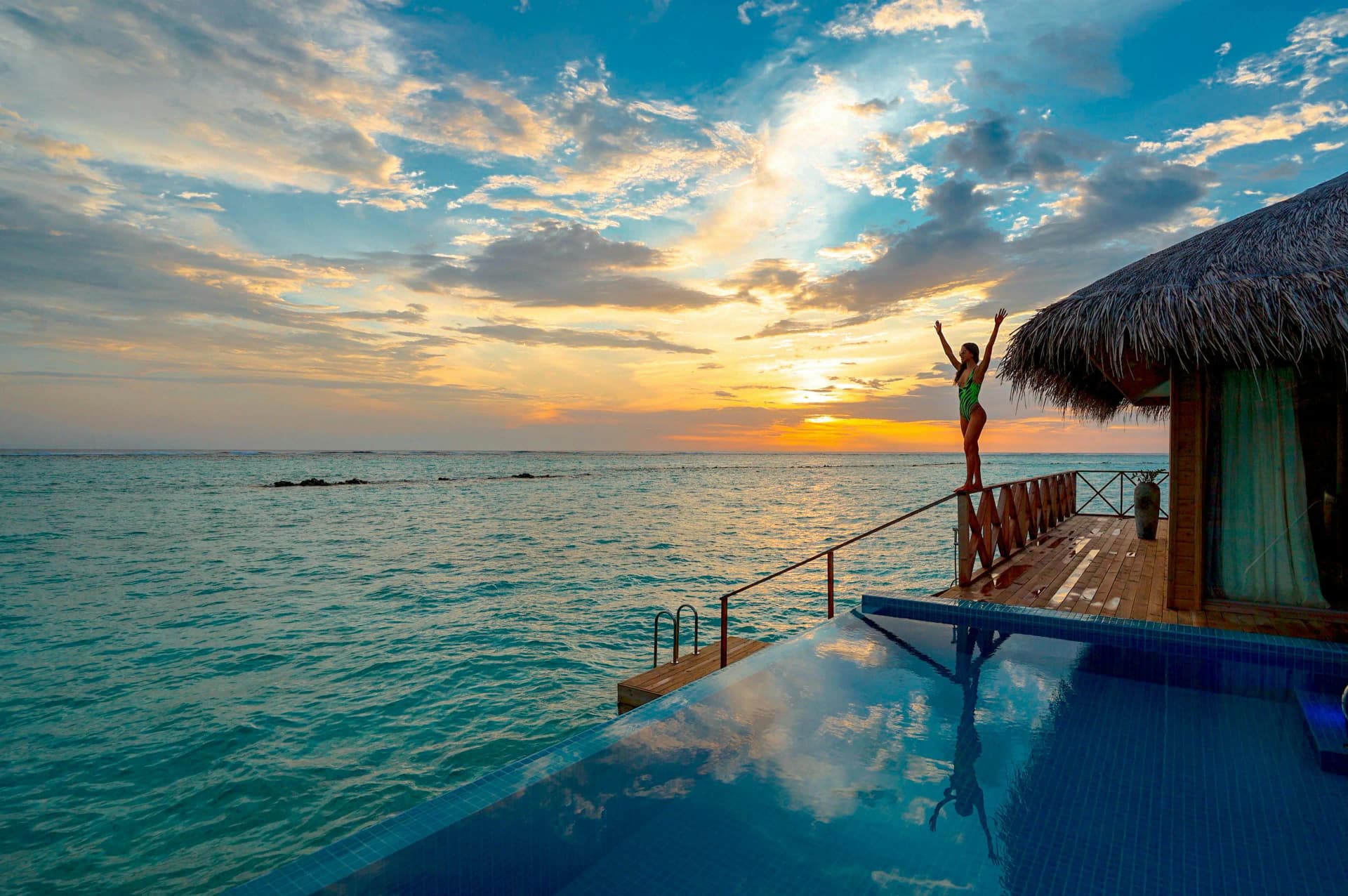 Illustrative image of luxury travel or premium service