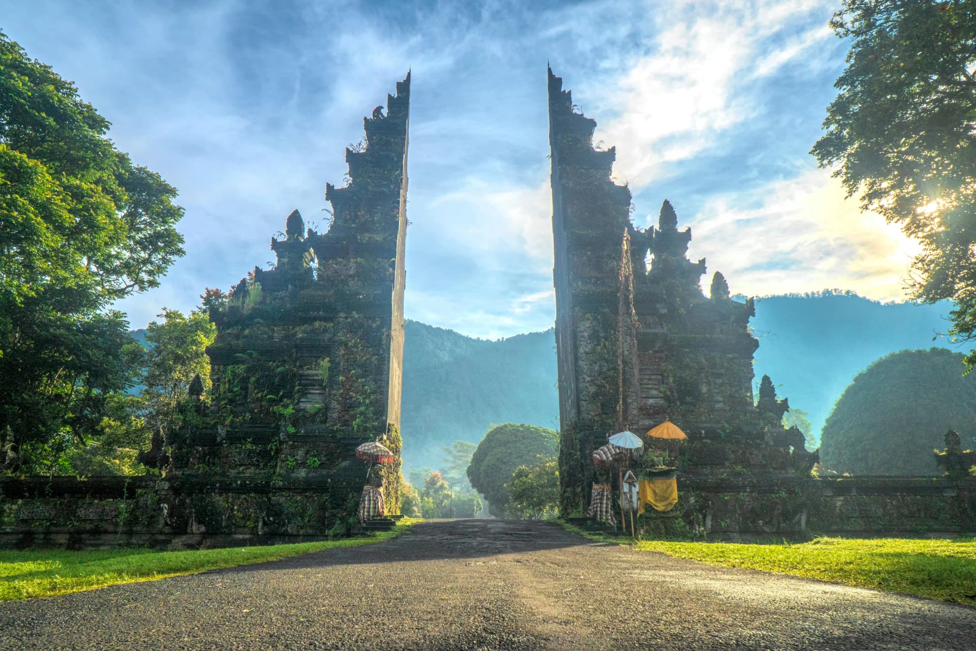 Montage of travel destinations accessible with Amex Membership Rewards