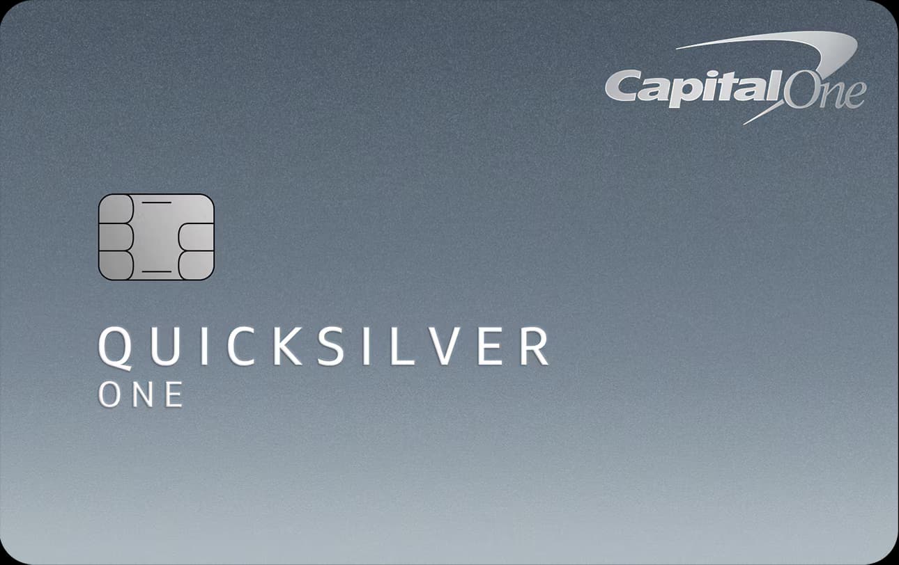 Capital One QuicksilverOne Rewards Credit Card